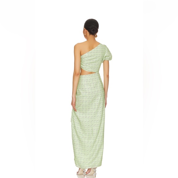 REVOLVE More to Come Lolita Maxi Dress in Green Floral - Picture 4 of 7